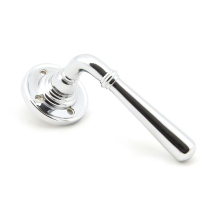 Polished Chrome Newbury Lever on Rose Set
