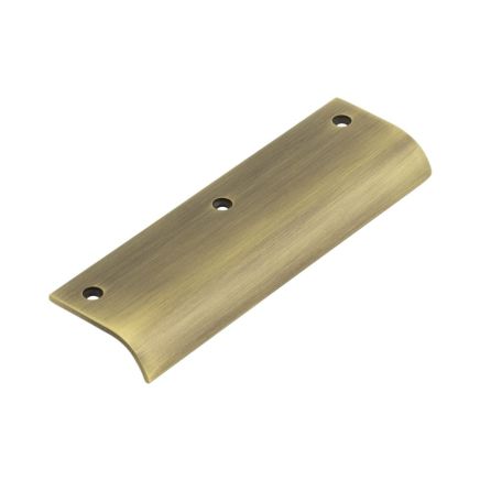 Burlington 150mm Antique Brass Curved Edge Pull - By Frelan Hardware - BUR921AB