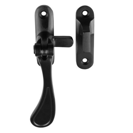 Casement Fastener Reversible - Matt Black
