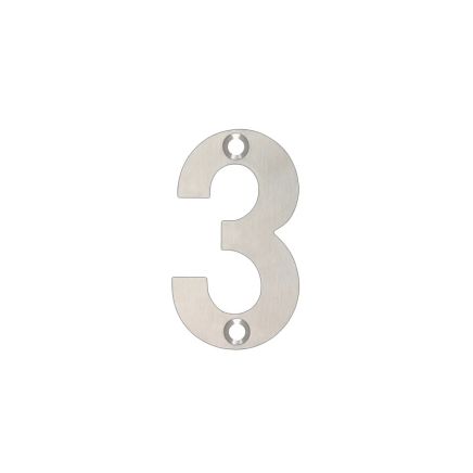 Zoo Hardware Numerals - 50mm - Polished Stainless