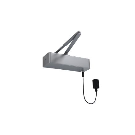 Rutland ETS.18314 Swing Free Responder 24 Electromagnetic Door closer, Silver