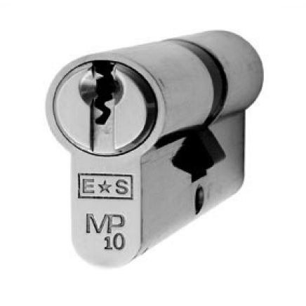 Mp10 Euro Double  Cylinder 64mm - Satin Chrome