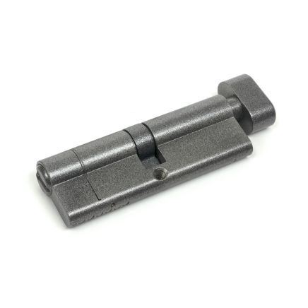 Pewter 45/45 5pin Euro Cylinder/Thumbturn