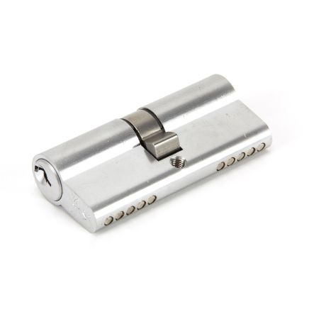 Satin Chrome 35/35 Euro Cylinder