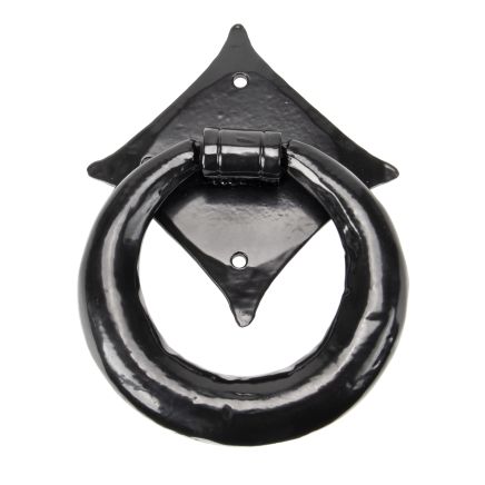 Black Ring Door Knocker
