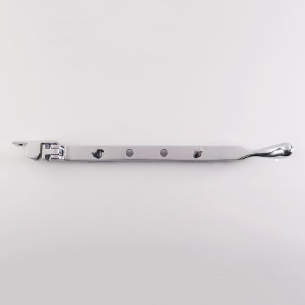 Bulb End Casement Stay - Polished Chrome