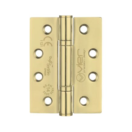 Zoo Hardware Grade 14 Low Maintenance Hinge Square - 102 x 76 x 3.4mm - PVD