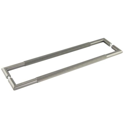 Three One Six Diamond Pull Handles 600x25mm Back to Back Gun Metal - By Frelan Hardware - JGM11