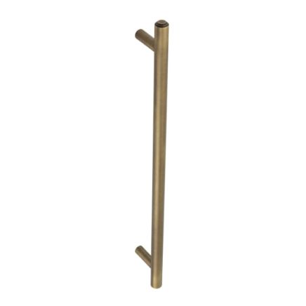 Burlington Belgrave Pull Handles 425 X 20mm Bolt Through Antique Brass - By Frelan Hardware - BUR1000AB