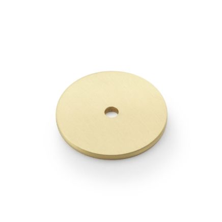 Alexander & Wilks - Circular Backplate - Satin Brass - Diameter 35mm