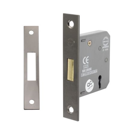 2.5" CE 3 Lever Dead Lock - Black Nickel