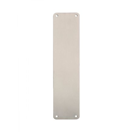 Finger Plate Plain - Satin Stainless Steel