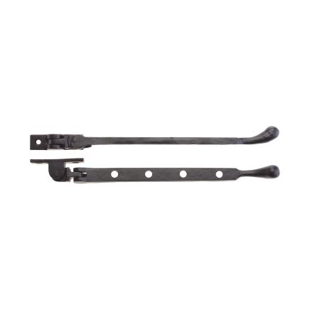 Zoo Hardware Bulb End Casement Stay - 10" - Black