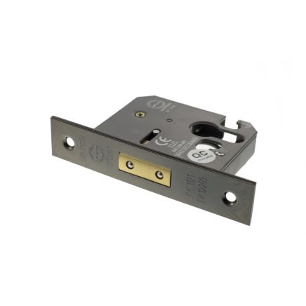 Atlantic Euro Deadlock [CE] 2.5" - Black Nickel