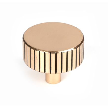 Polished Bronze Judd Cabinet Knob - 38mm (No rose)