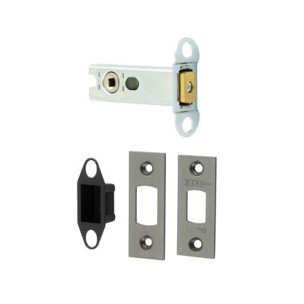 Jedo Heavy Duty Tubular Deadbolts 76mm Gun Metal - By Frelan Hardware - JL-HDB76GM