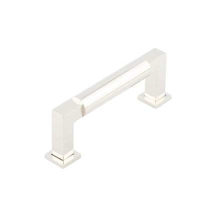 Burlington Westminster Round Cabinet Handles 96mm Polished Nickel - By Frelan Hardware - BUR310PN