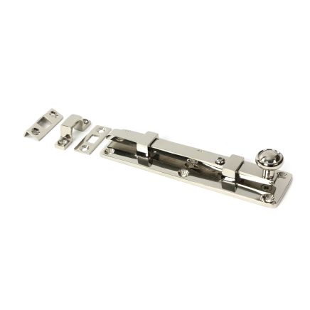 Polished Nickel 6" Universal Bolt
