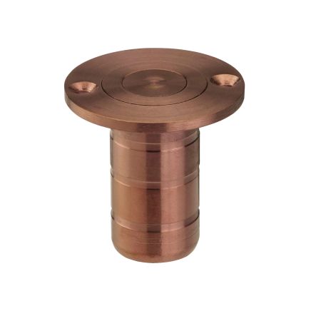 Zoo Hardware Dust Socket for Flush Bolts - Wood 20mm dia. x 38mm - PVD Bronze
