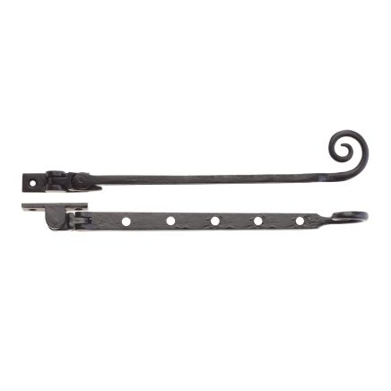 Zoo Hardware Curly Tail Casement Stay - Black