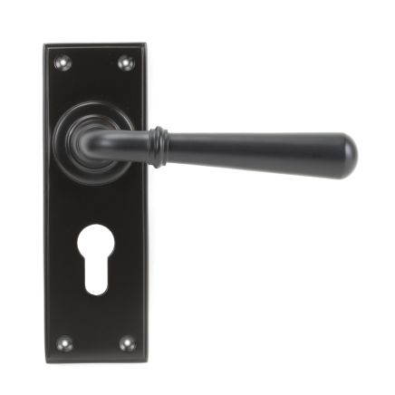 Aged Bronze Newbury Lever Euro Lock Set
