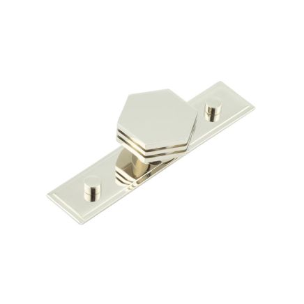 Nile Cupboard Knobs 40mm Stepped Polished Nickel - By Frelan Hardware - HOX-340PN-6090PN