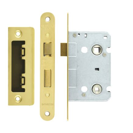 Zoo Hardware Bathroom Lock - Brass