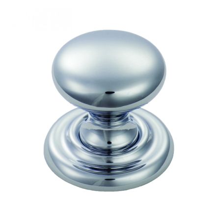 Victorian Knob 38mm - Polished Chrome