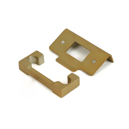 Satin Brass ½" Rebate Kit for Deadbolt