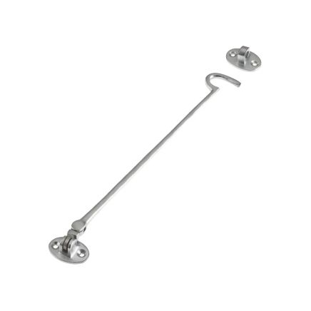 Zoo Hardware Cabin Hook (Heavyweight) 12" - Satin