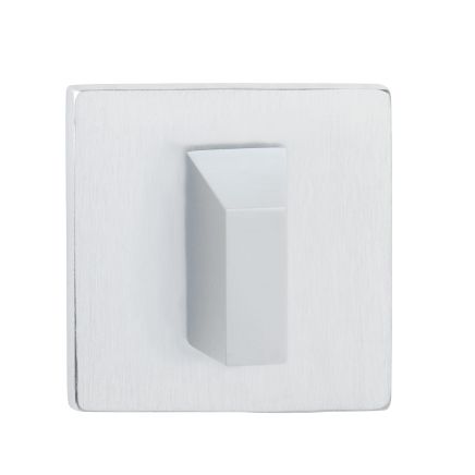 Tupai Rapido 5S Line WC Turn and Release on 5mm Slimline Square Rose - White (Pair)