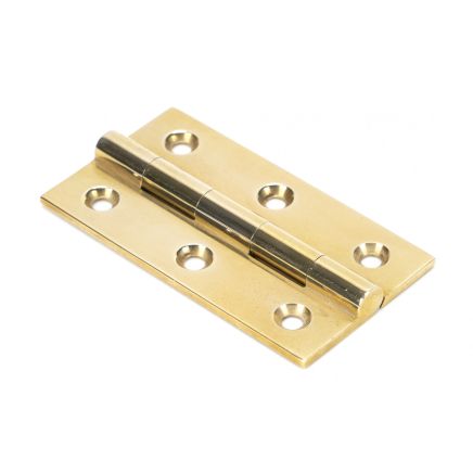 Polished Brass 2.5" Butt Hinge (pair)