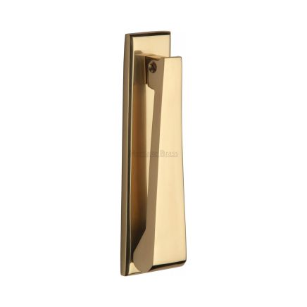 Heritage Brass Door Knocker Polished Brass finish