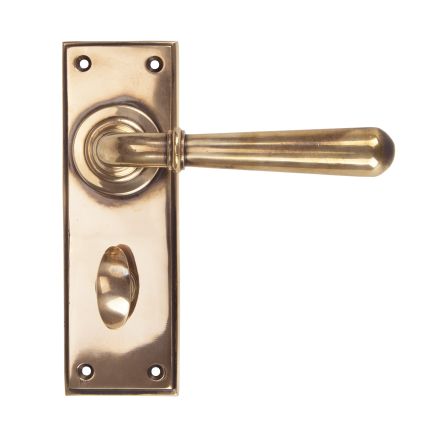 Polished Bronze Newbury Lever Bathroom Set