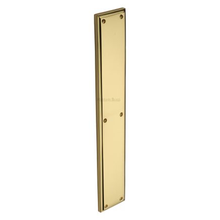 Heritage Brass Fingerplate Polished Brass finish