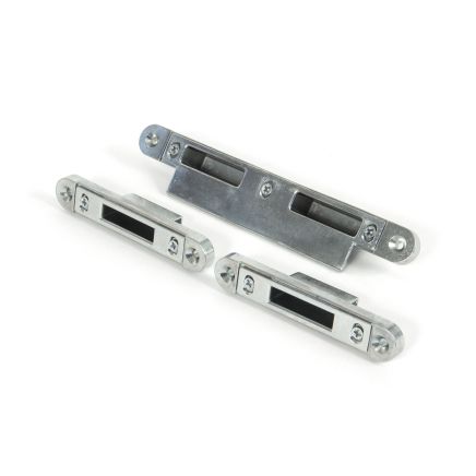 Bright Zinc Plated Espag Keep Set - 44mm Door