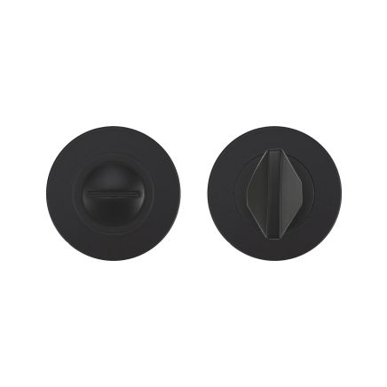 Zoo Hardware Turn and Release - Rosso Slim - Powder Coat Black
