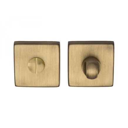 Square Standard Turn And Release - Antique Brass
