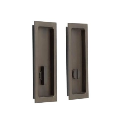 Burlington Rectangular Turn & Release Dark Bronze - By Frelan Hardware - BUR226DB