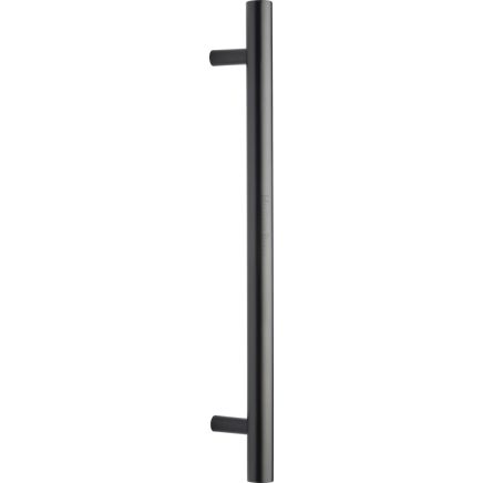 Heritage Brass Door Pull Handle Bar Design 457mm Matt Bronze Finish