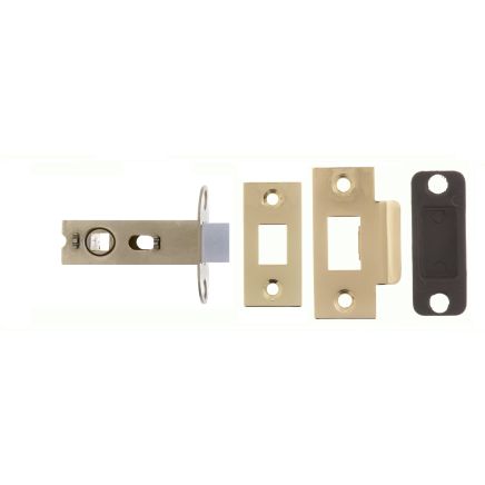Atlantic Bolt Through Tubular Latch 2.5" - Polished Brass