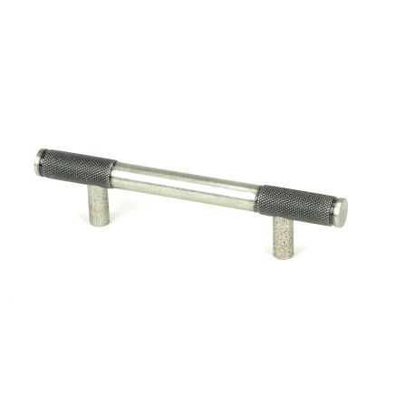 Pewter Half Brompton Pull Handle - Small