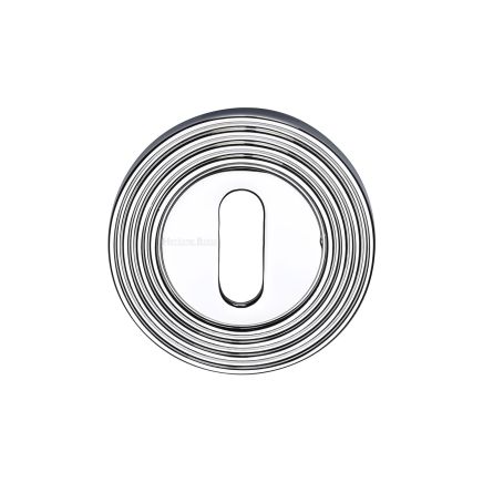 Heritage Brass Key Escutcheon Polished Chrome finish