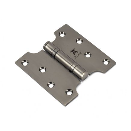 Aged Bronze 4" x 2" x 4" Parliament Hinge (pair) ss