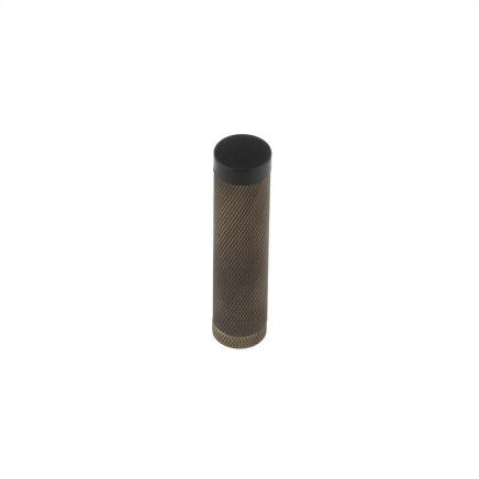 Burlington Knurled Wall Mounted Doorstops No Rose Antique Brass - By Frelan Hardware - BUR968AB