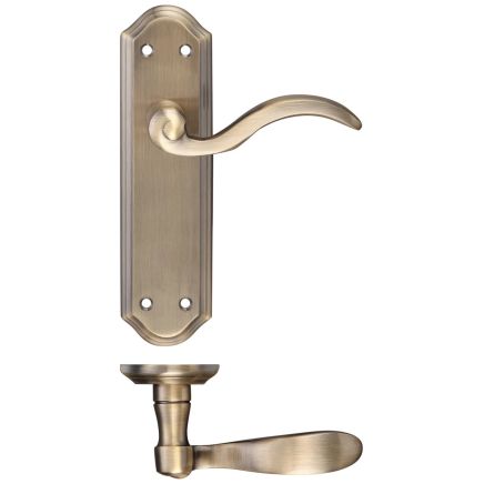 Zoo Hardware Winchester Lever Latch Furniture 180 x 48mm - Brass