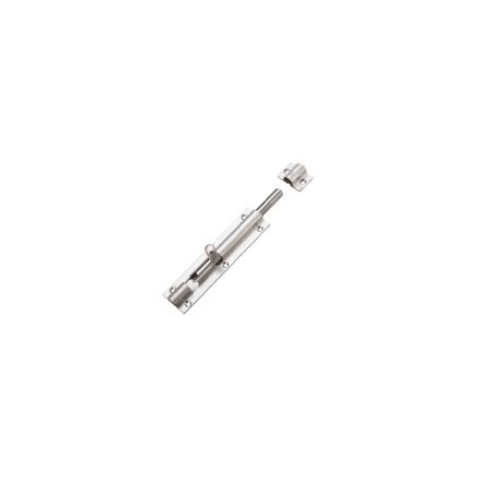 Zoo Hardware Barrel bolt - 150mm x 40mm - Satin Stainless