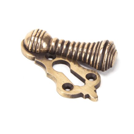 Polished Bronze Beehive Escutcheon