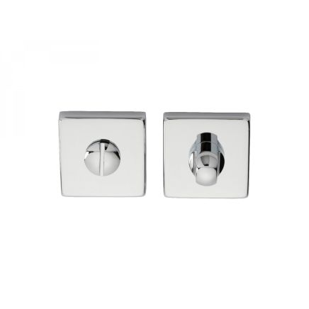 Square Standard Turn And Release - Polished Chrome