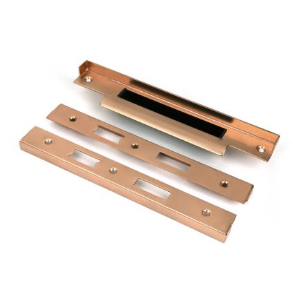 Polished Bronze ½" Rebate Kit for Euro Din Sash Lock